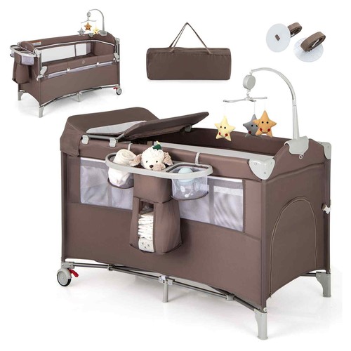 Travel cot folding baby - in,