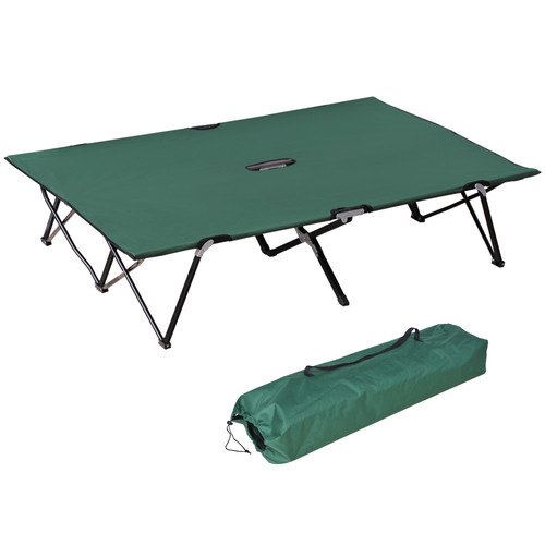 Double camping folding - camping, cot