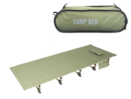 Folding camp bed - folding,