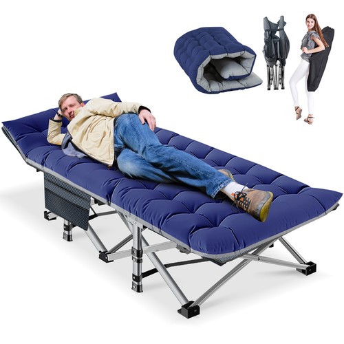 Single folding bed camping - bed, cot
