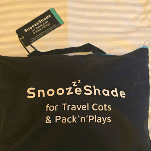 Snoozeshade travel cot - cot, sleep