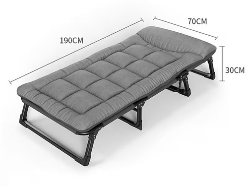 Folding camping bed - bed, portable