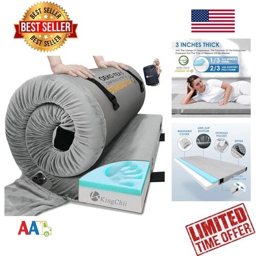Memory foam camping mattress - memory,