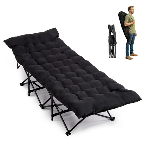 Folding camping cot - camping, bed