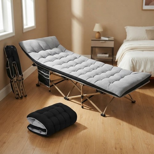 Portable camping cot heavy - portable,