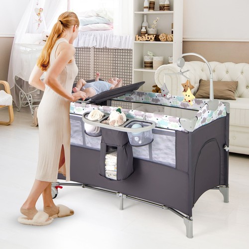 Travel cot folding baby - in,